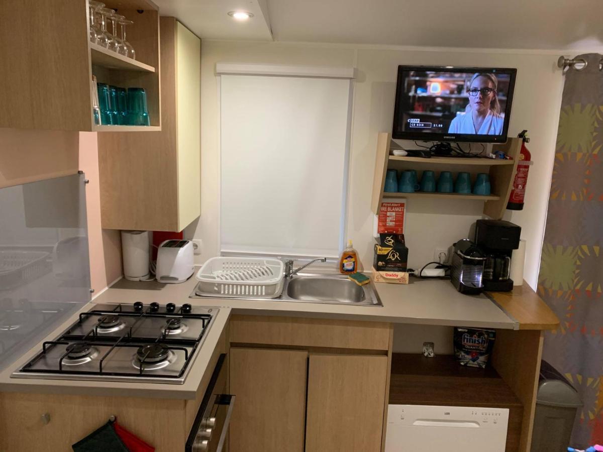 Mobilehome 8 Personnes Avec Clim Situe Aux Sables Du Midi Valras-Plage Exteriör bild