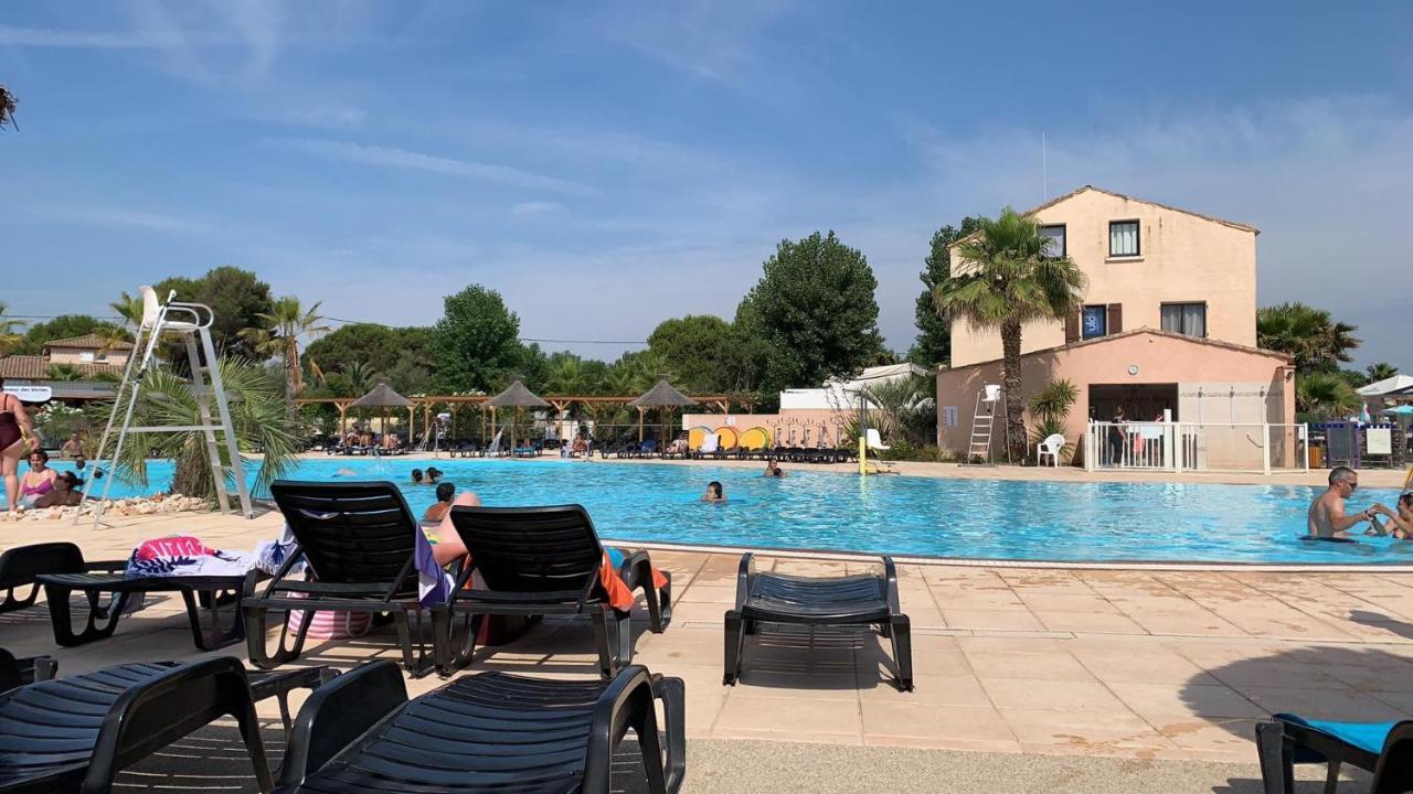Mobilehome 8 Personnes Avec Clim Situe Aux Sables Du Midi Valras-Plage Exteriör bild