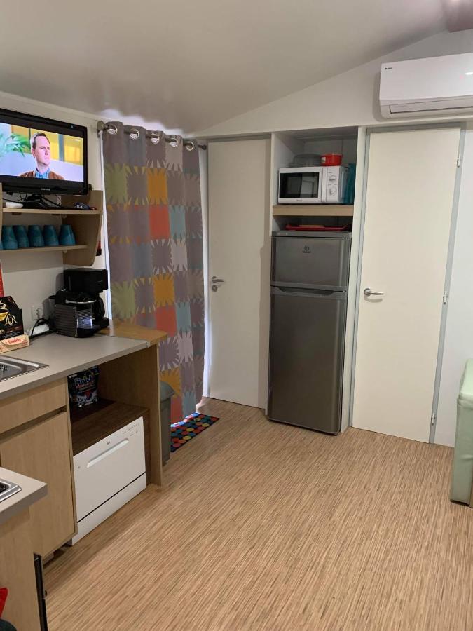 Mobilehome 8 Personnes Avec Clim Situe Aux Sables Du Midi Valras-Plage Exteriör bild