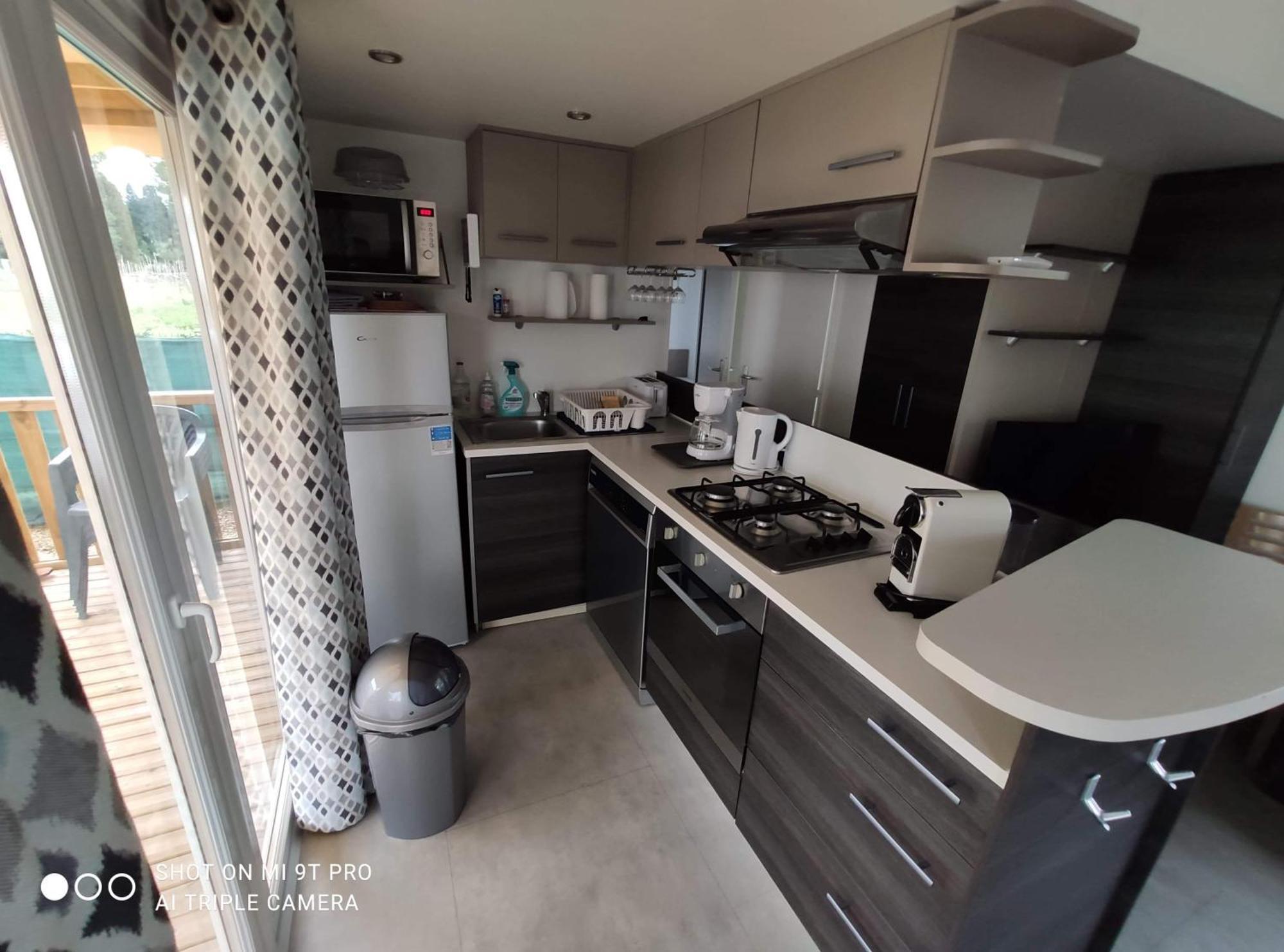 Mobilehome 8 Personnes Avec Clim Situe Aux Sables Du Midi Valras-Plage Exteriör bild
