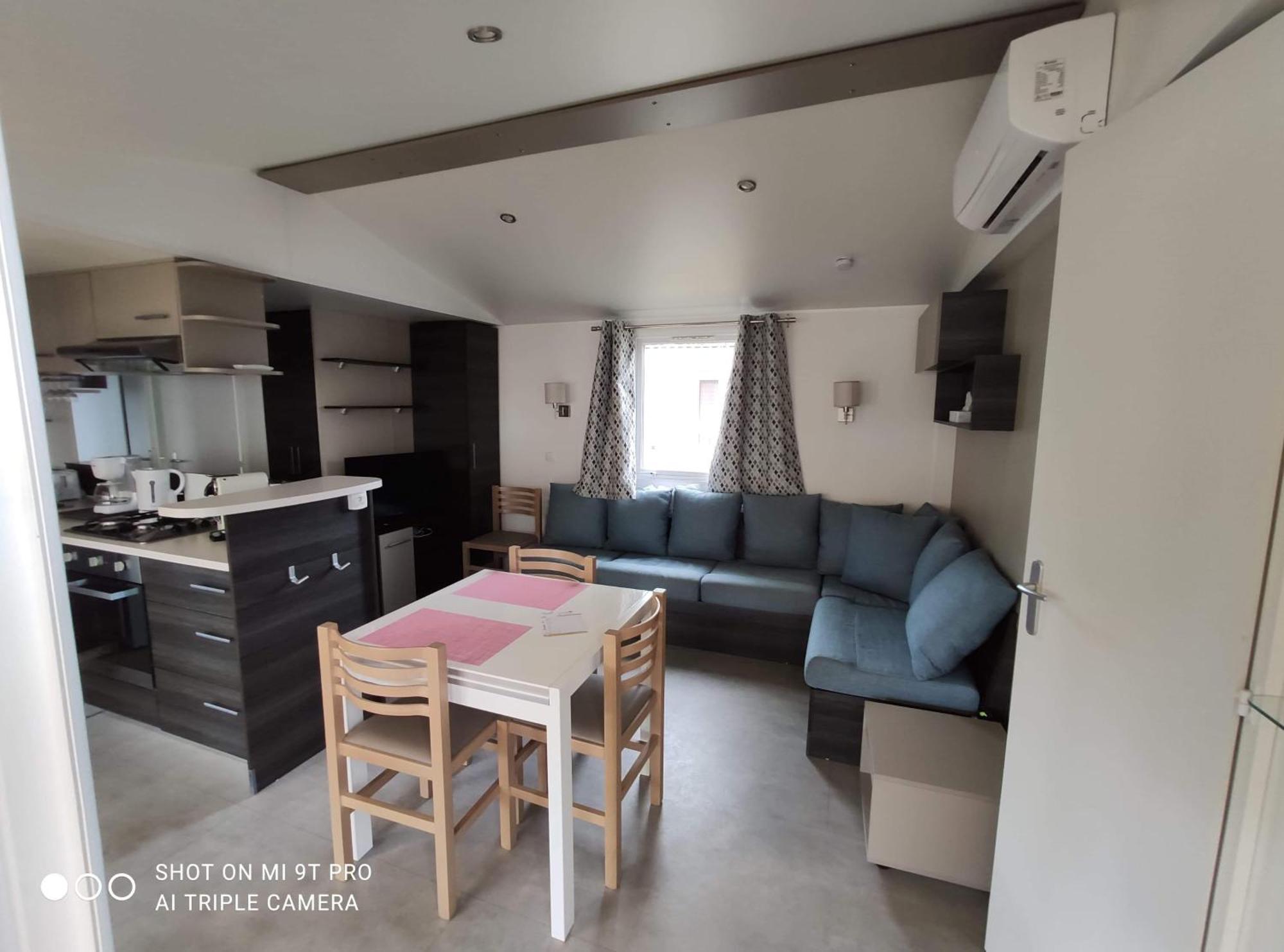 Mobilehome 8 Personnes Avec Clim Situe Aux Sables Du Midi Valras-Plage Exteriör bild
